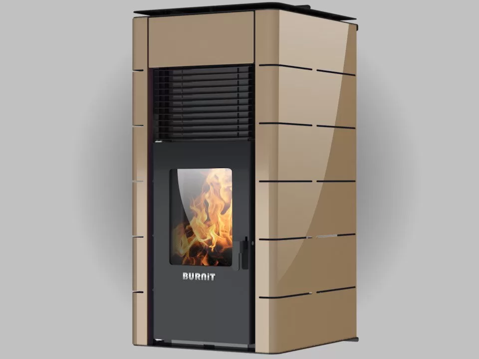 Pelletkachel BURNiT Concept CV 18 kW Cappuccino. Bestellen of kopen. Levering, installatie, onderhoud. Gunstig kopen.. Verwarming op biomassa, Centrale Verwarming Pelletkachel BURNiT Concept CV 18 kW Cappuccino. Bestellen of kopen. Levering, installatie, onderhoud. Gunstig kopen.. Verwarming op biomassa, Centrale Verwarming
