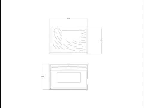 Inbouw pelletkachel Pellet 9kw 