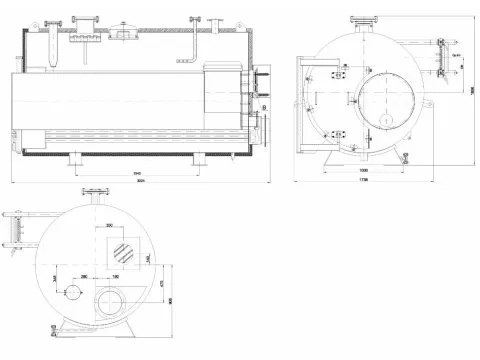 Stoomketel MAGNA ST 770 kW
