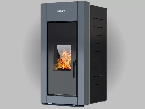 Pelletkachel Burnit Trend Novation CV 20 kW Antraciet